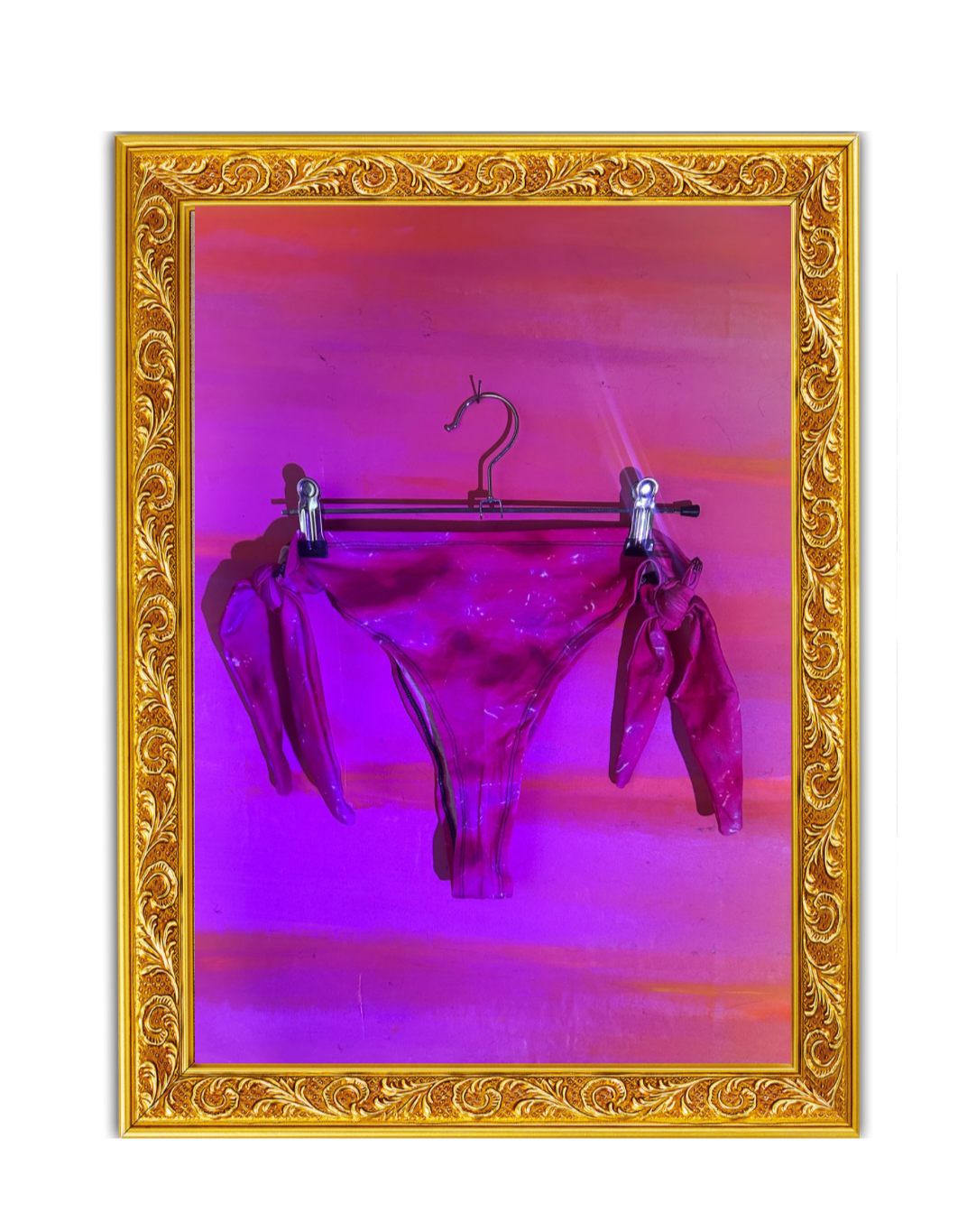 Toxic Pink Tie-Up Bubble Panties