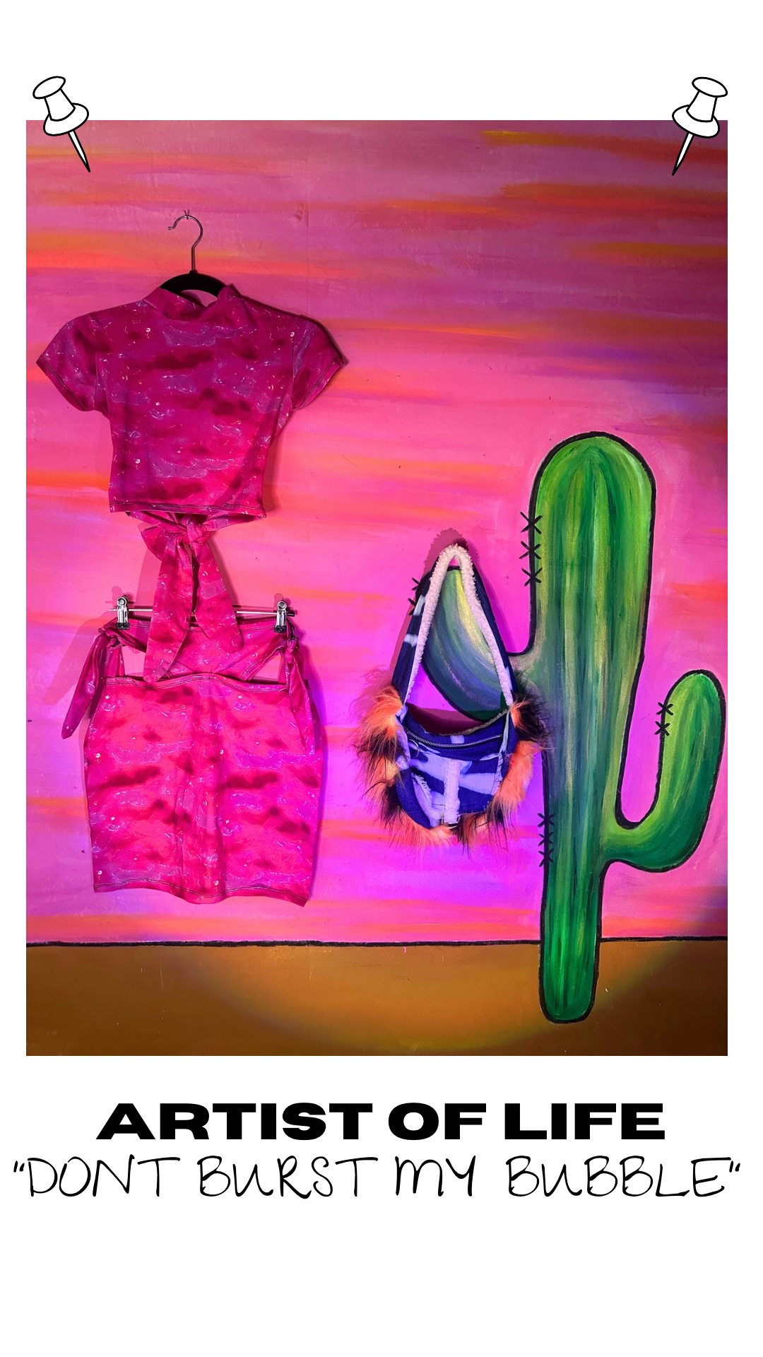 Toxic Pink Tie-Up Bubble Panties