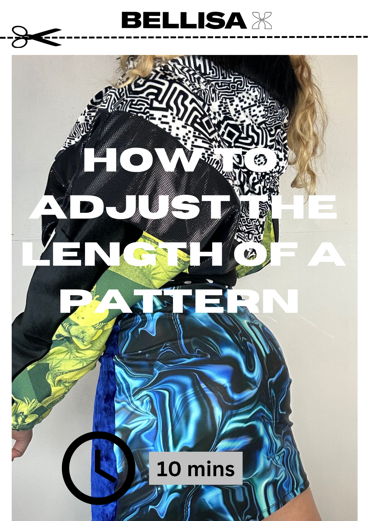 How To Adjust A Sewing Pattern: Skirt Length