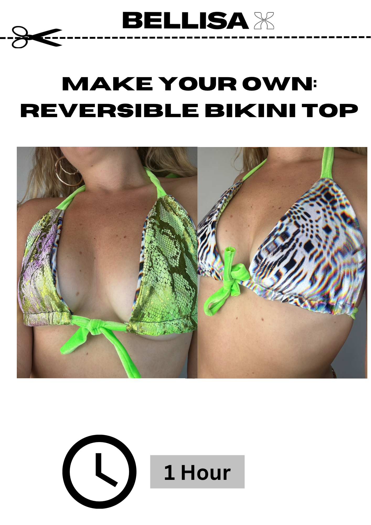 Make Your Own: Reverisble Bikini Top