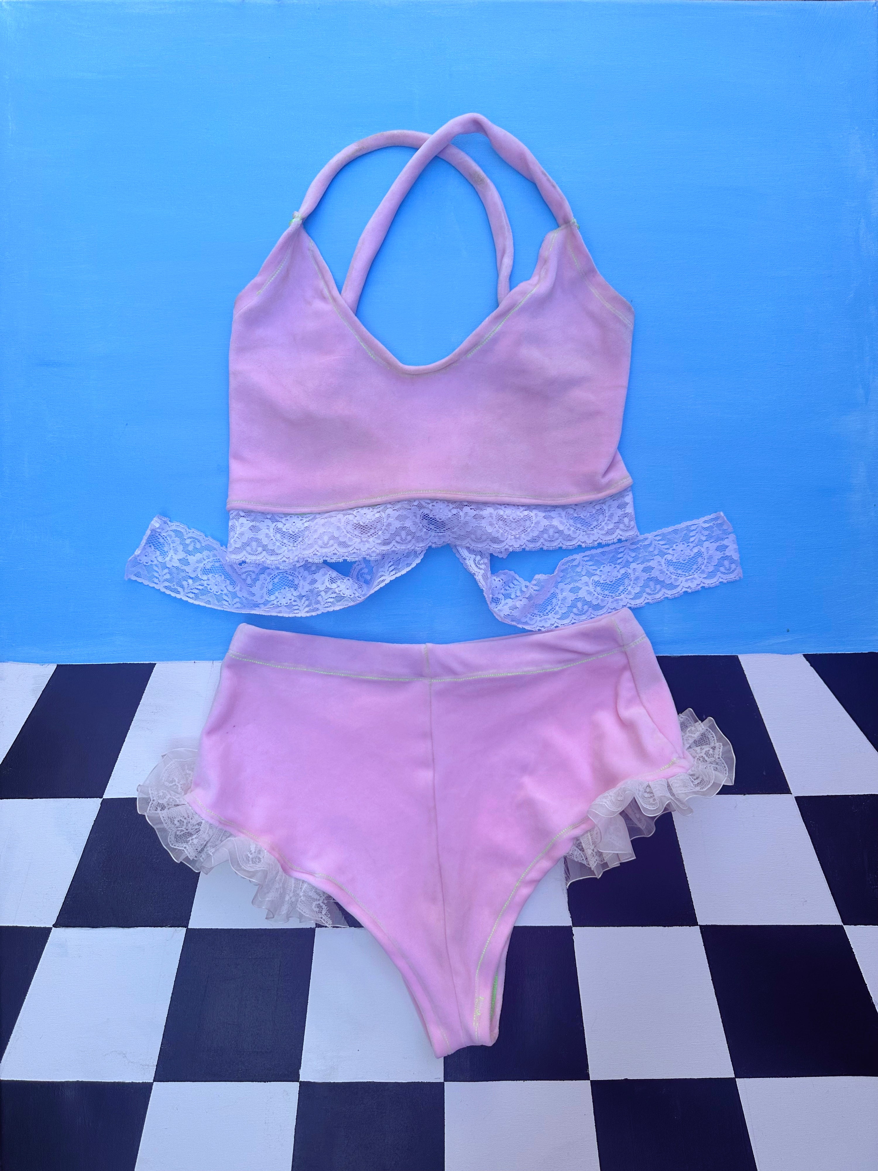 CUSTOMISE* Your Wanderlust Velour 2-Piece