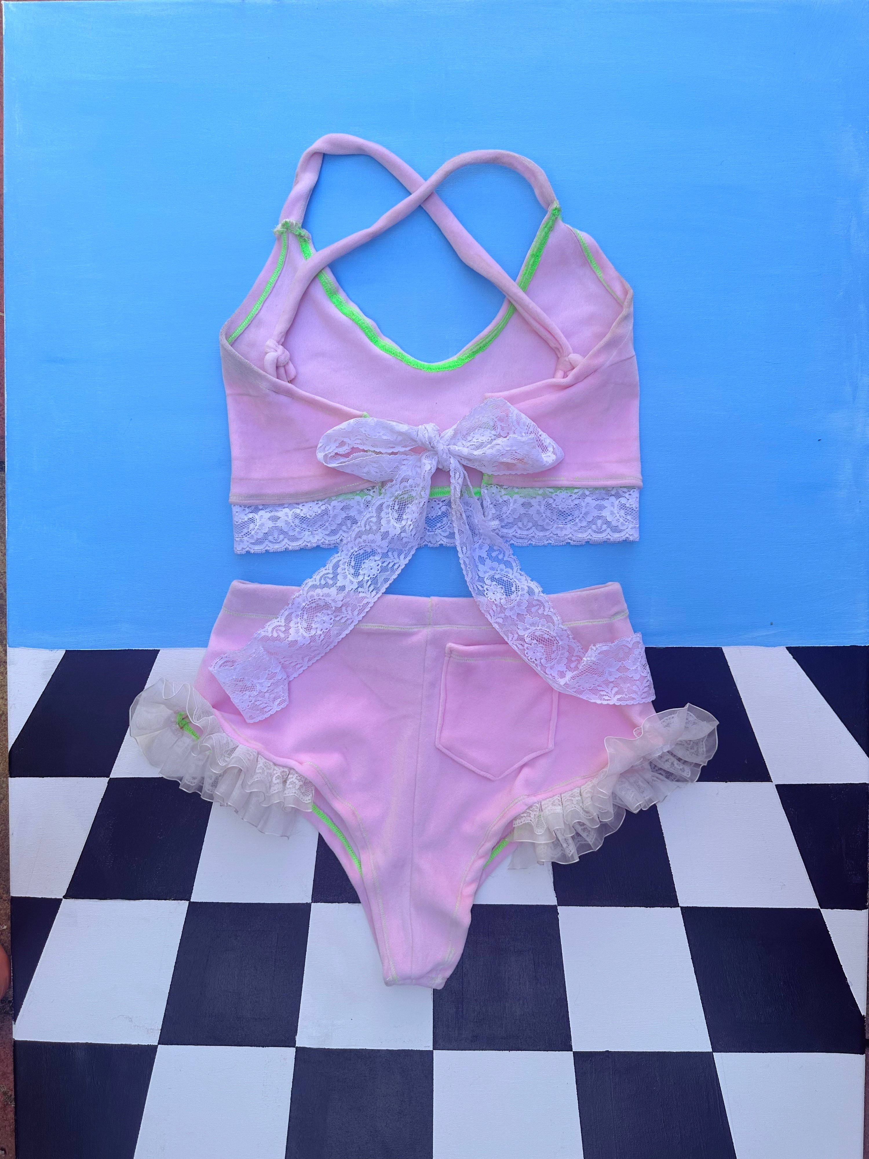 CUSTOMISE* Your Wanderlust Velour 2-Piece