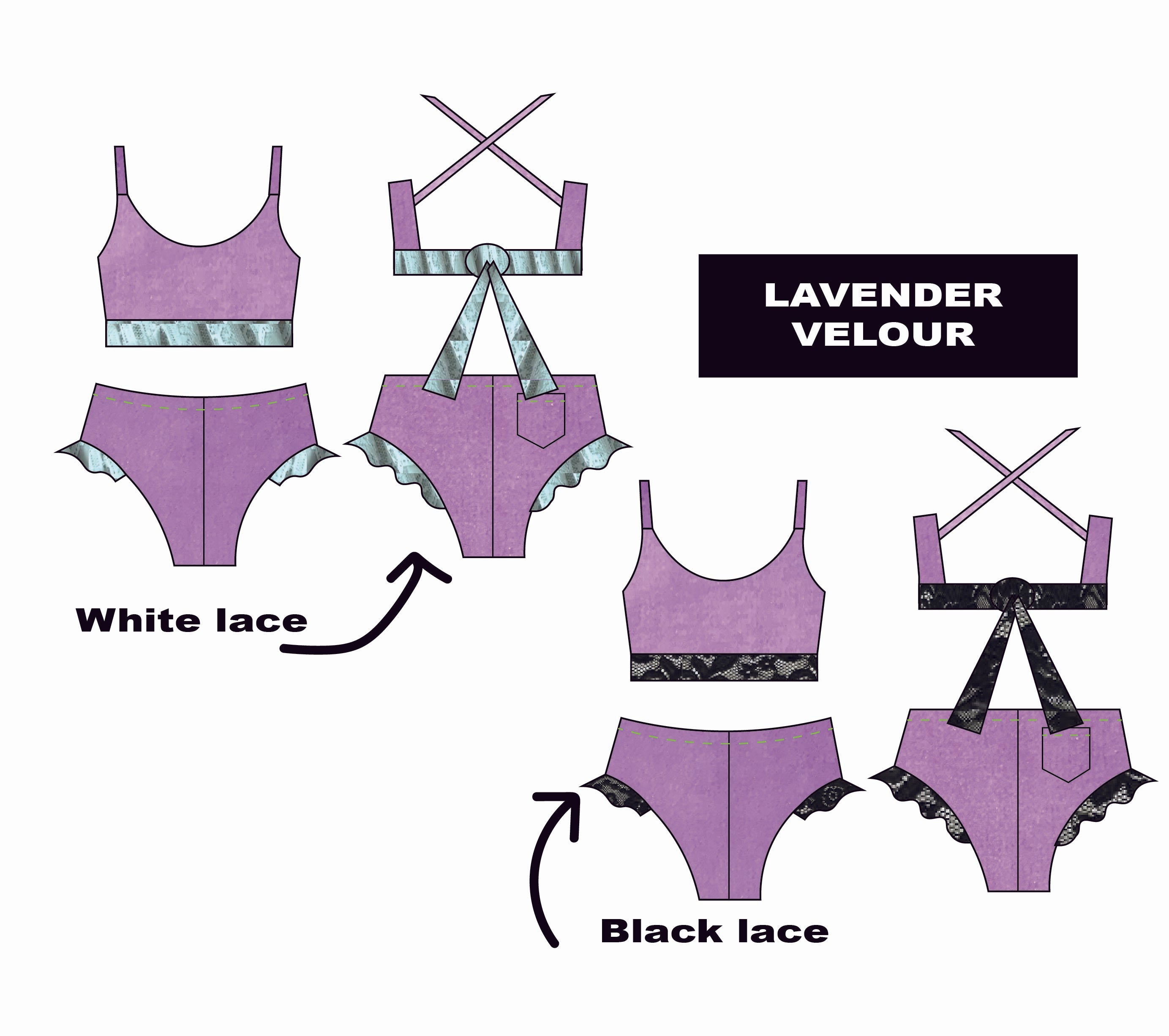 CUSTOMISE* Your Wanderlust Velour 2-Piece